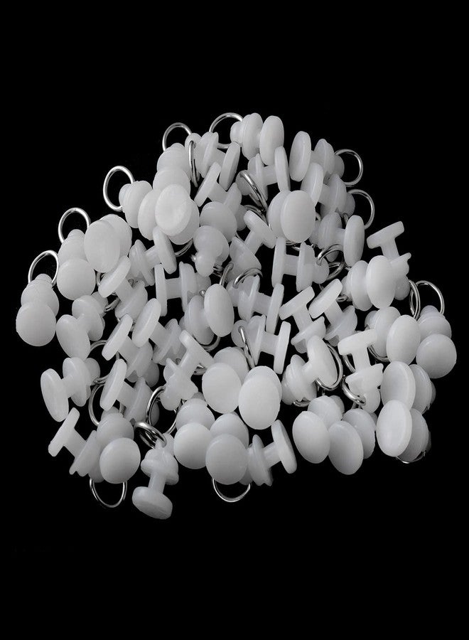 AXLIZER 50PCS Plastic Curtain Track Carrier Slide Roller Curtain Accessories for Track Curtains - Image 4